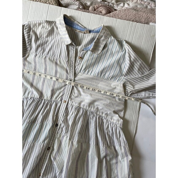 HOLDING HORSES Anthropologie Tiered Patch Tunic Size M - Picture 8 of 8